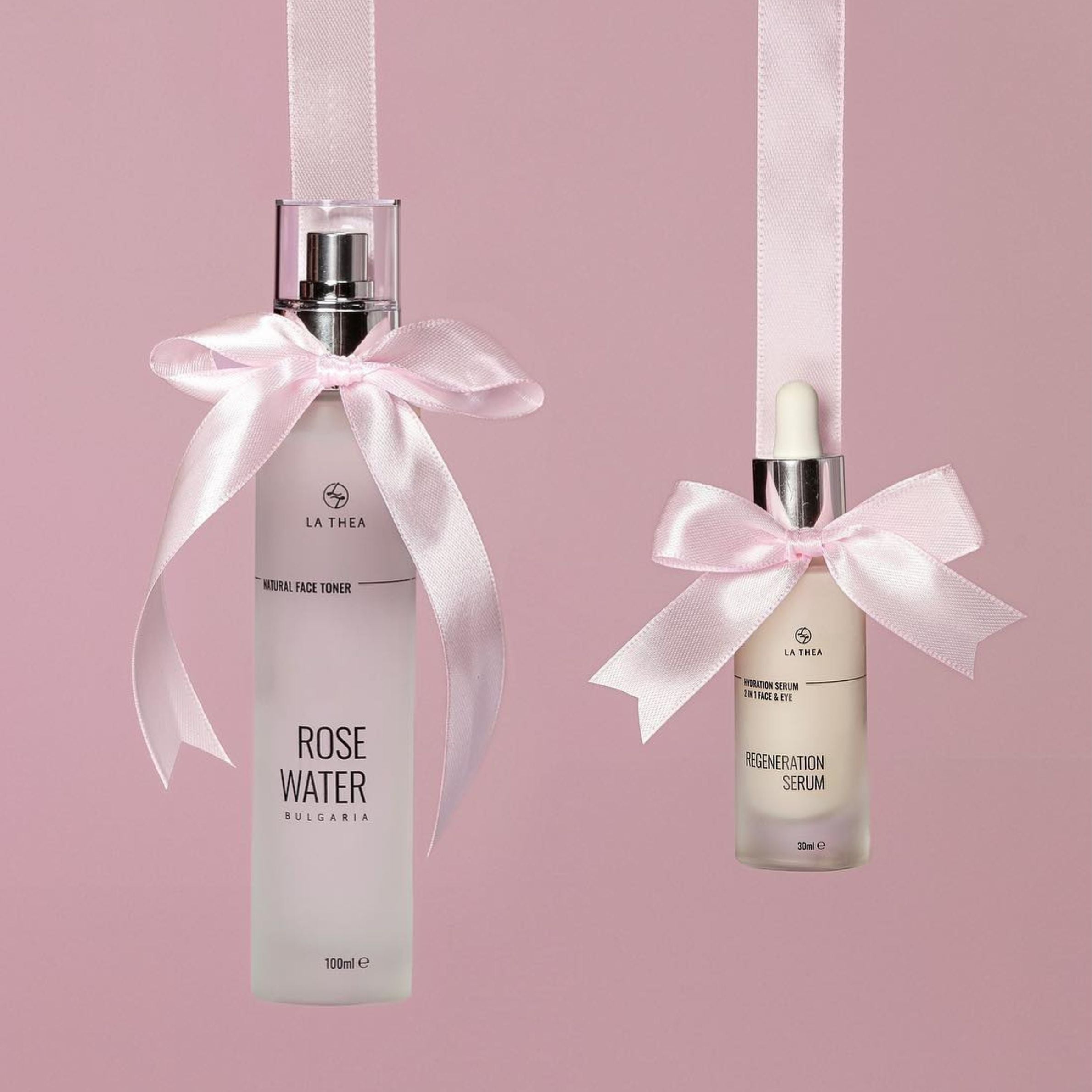Rose Water Set: Face Toner & Hydration Serum
