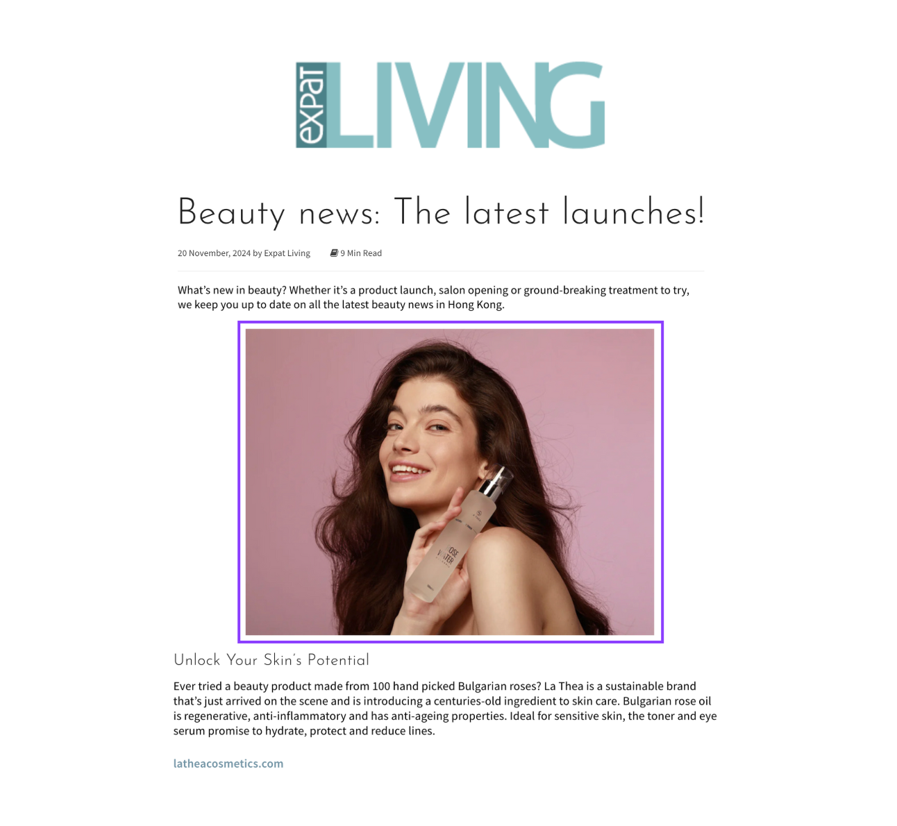 Expact Living: La Thea Cosmetics
